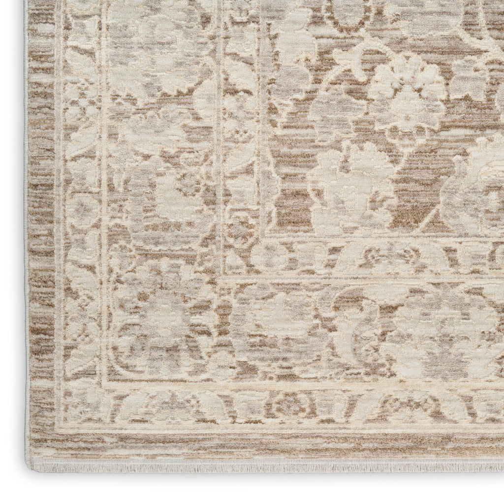 nourison shadows shw03 ivory mocha rug