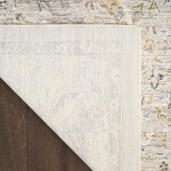 nourison antique fusion anf03 light grey rug