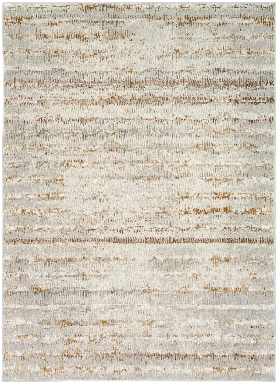 nourison ck073 compass cmp01 ivory rust rug