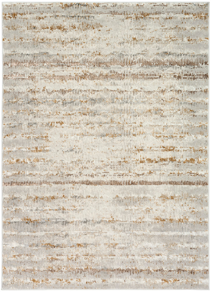 nourison ck073 compass cmp01 ivory rust rug