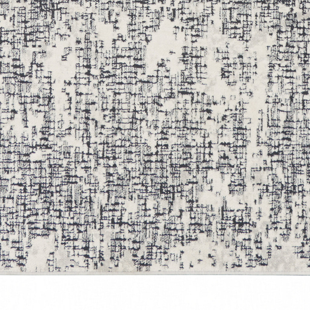 nourison ck970 vapor ck971 ivory black rug