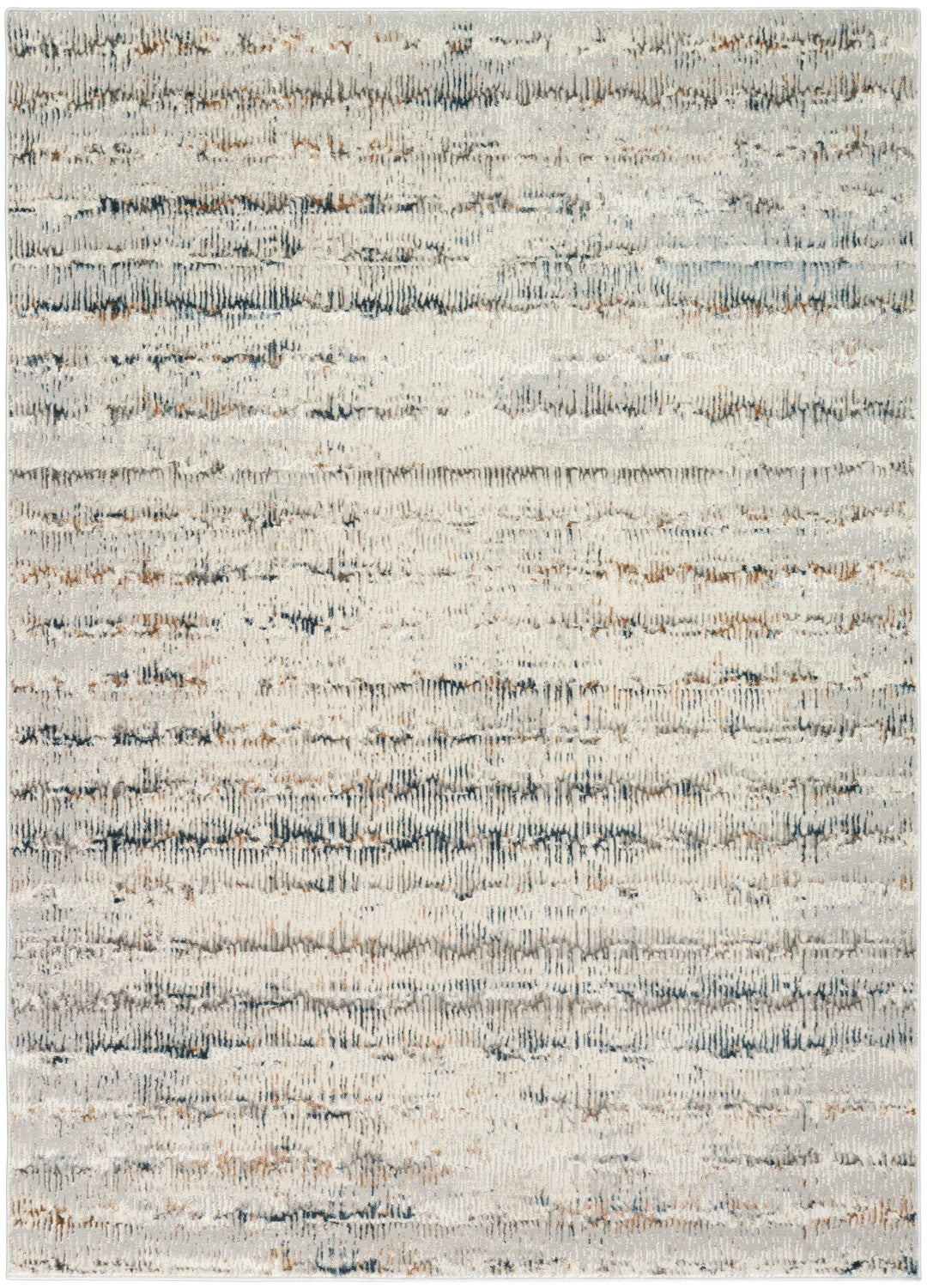 nourison ck073 compass cmp01 ivory multicolor rug