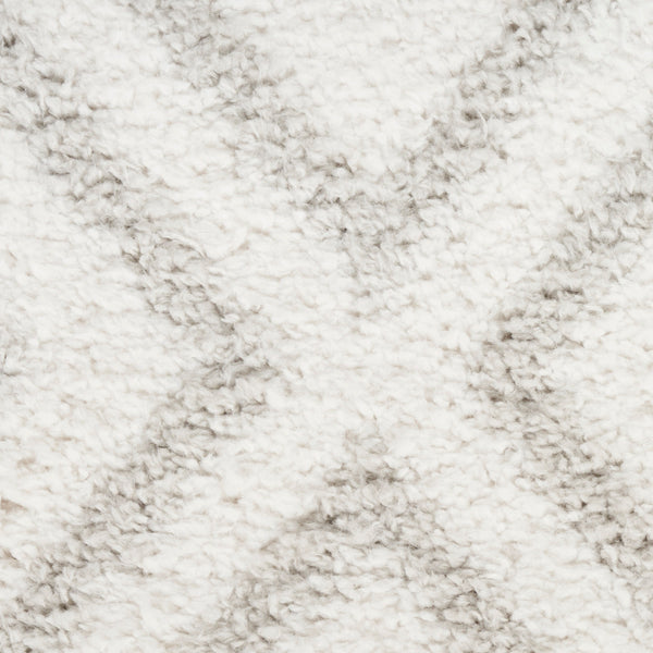 nourison modern shag mmd01 ivory silver rug
