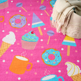nourison imagination ima19 pink multicolor rug