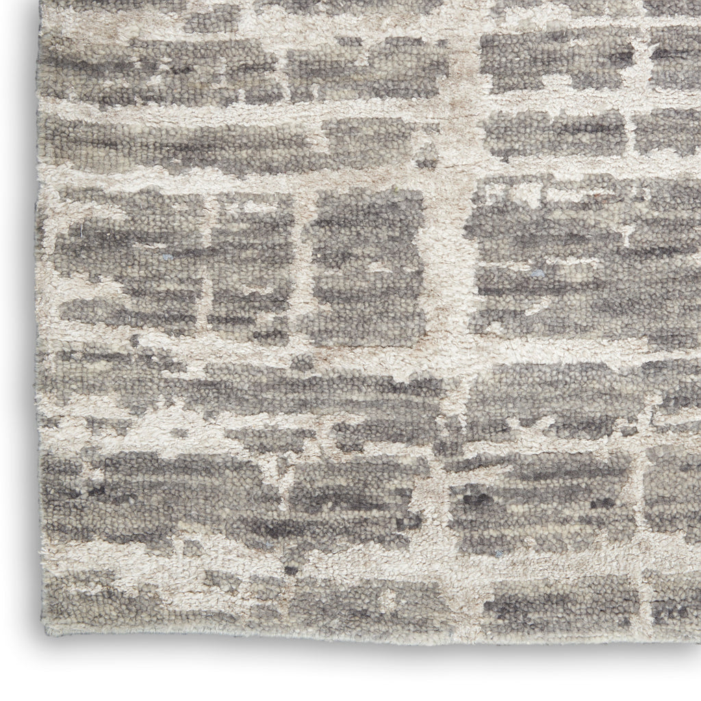 nourison luna lun02 grey silver rug