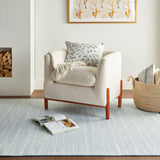 dash albert samson da2433 swedish blue dhurrie kelim soumak pet rug