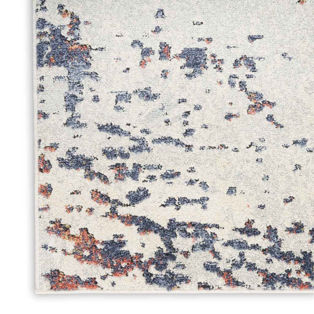 nourison motion mtt04 ivory blue rug