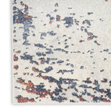 nourison motion mtt04 ivory blue rug