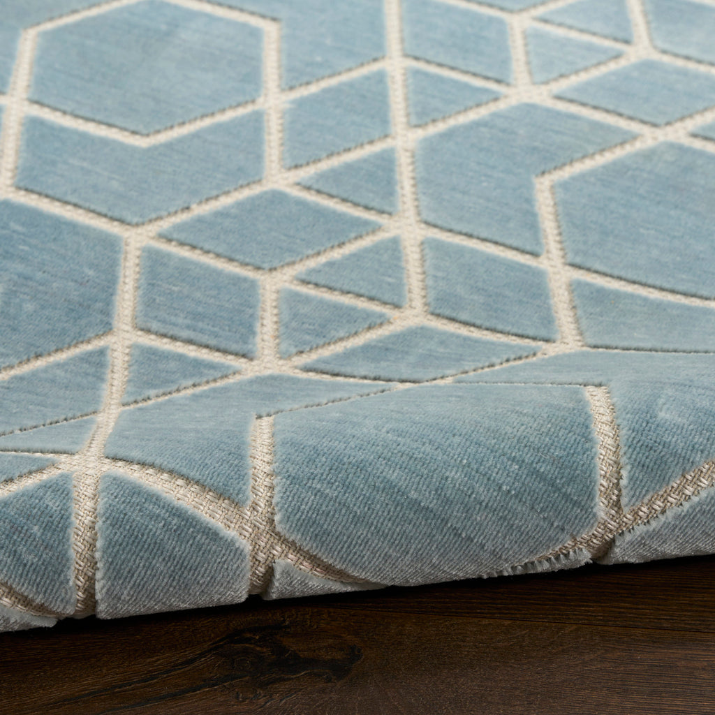nourison washable charm wch01 blue ivory rug