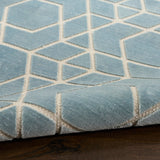nourison washable charm wch01 blue ivory rug