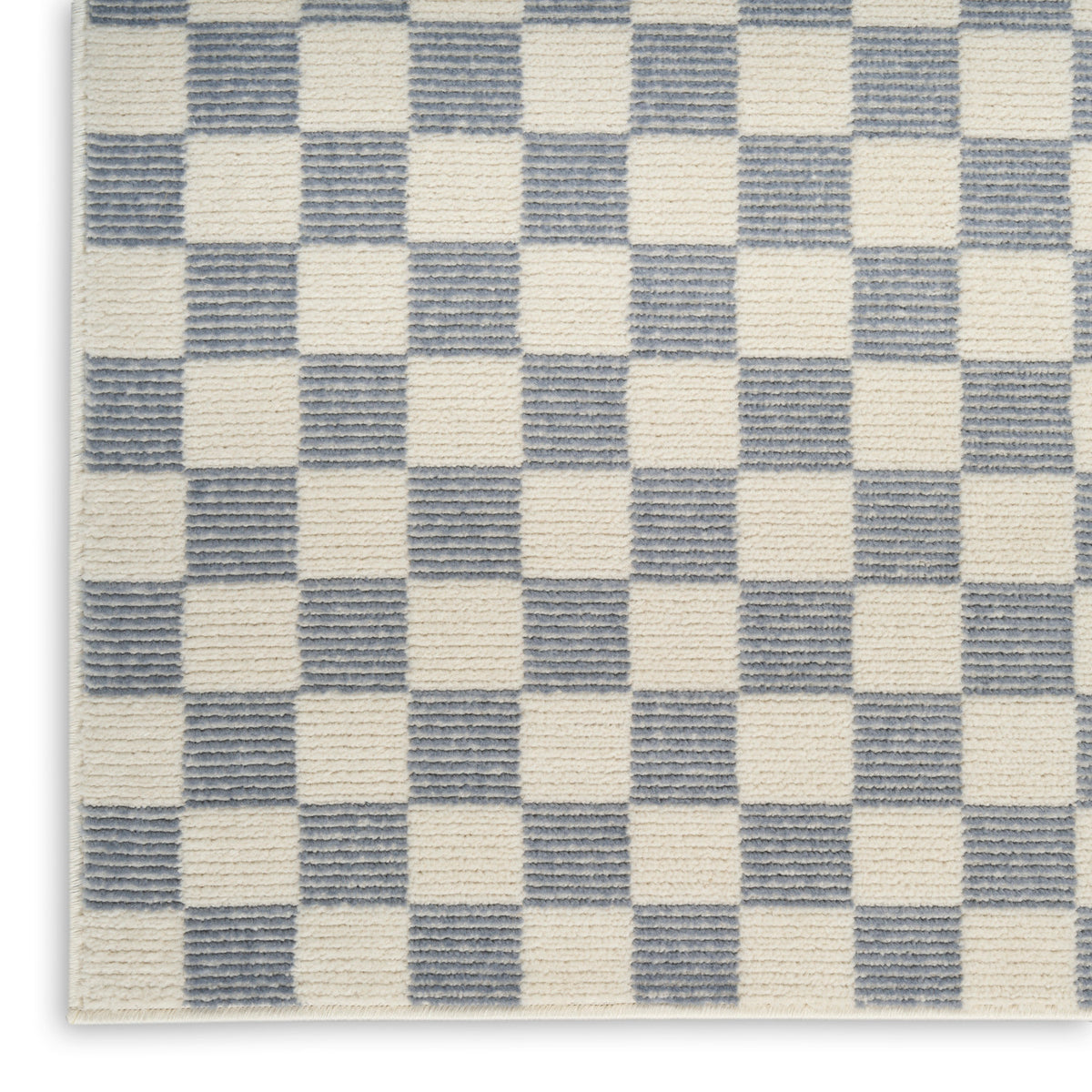 nourison serenity home srh10 ivory blue rug