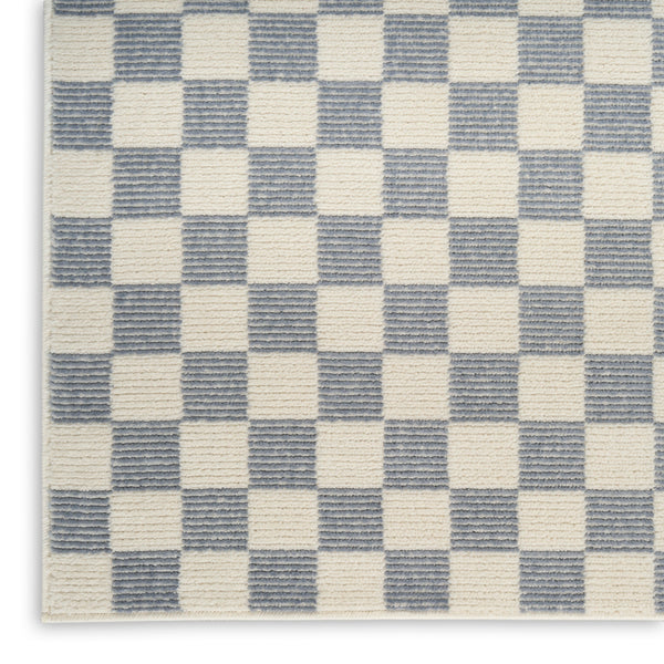 nourison serenity home srh10 ivory blue rug