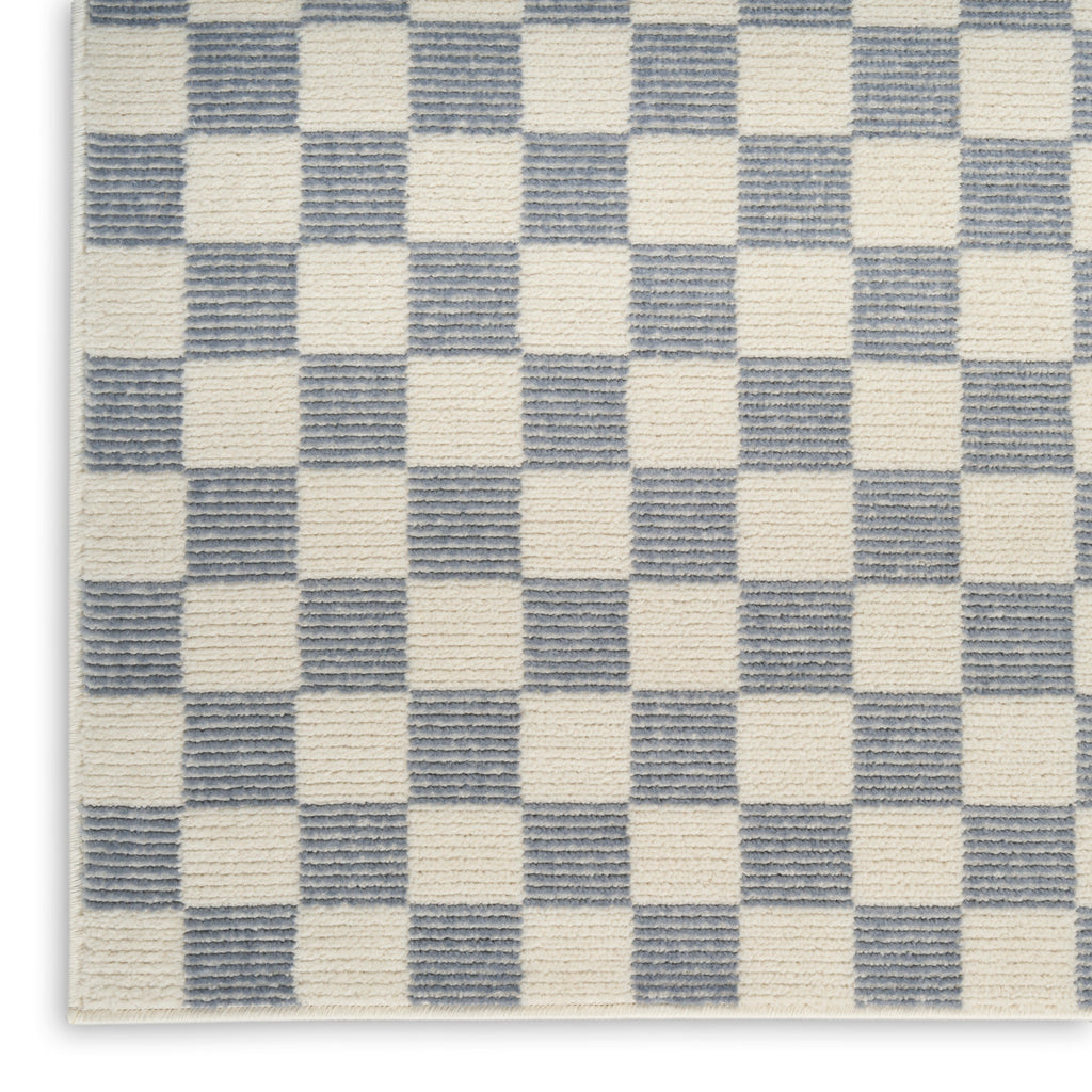 nourison serenity home srh10 ivory blue rug
