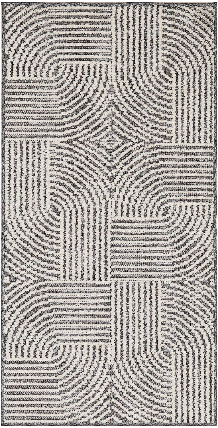 nourison natural texture ntx02 charcoal ivory rug