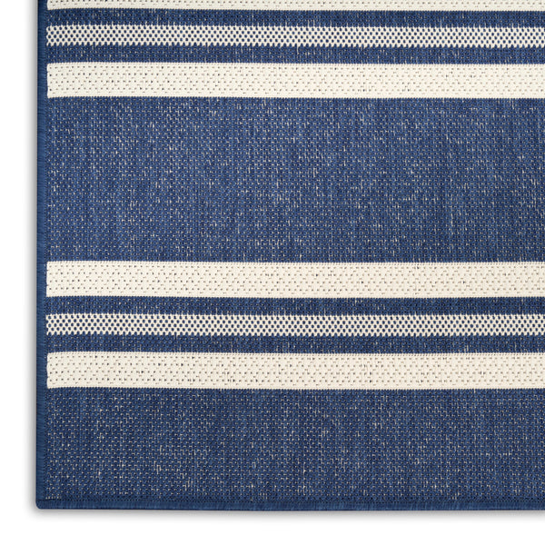 nourison horizon indoor outdoor hoz05 navy rug