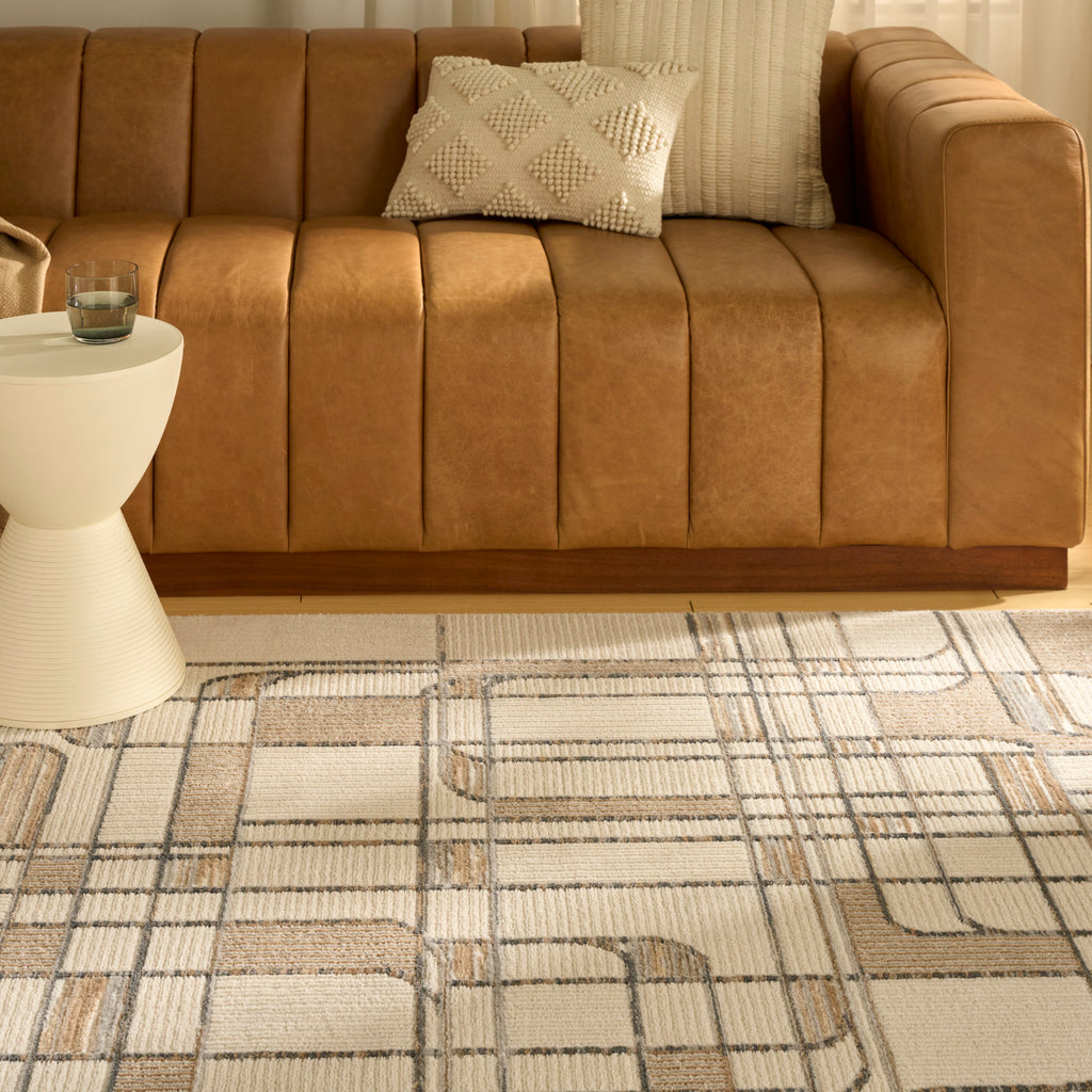 nourison nordic nrc17 ivory multicolor rug