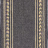 nourison horizon indoor outdoor hoz03 charcoal rug