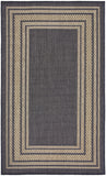 nourison horizon indoor outdoor hoz03 charcoal rug