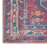 nourison new concept washables sr105 red navy rug