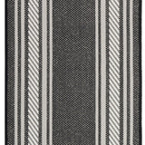 nourison horizon indoor outdoor hoz03 black rug