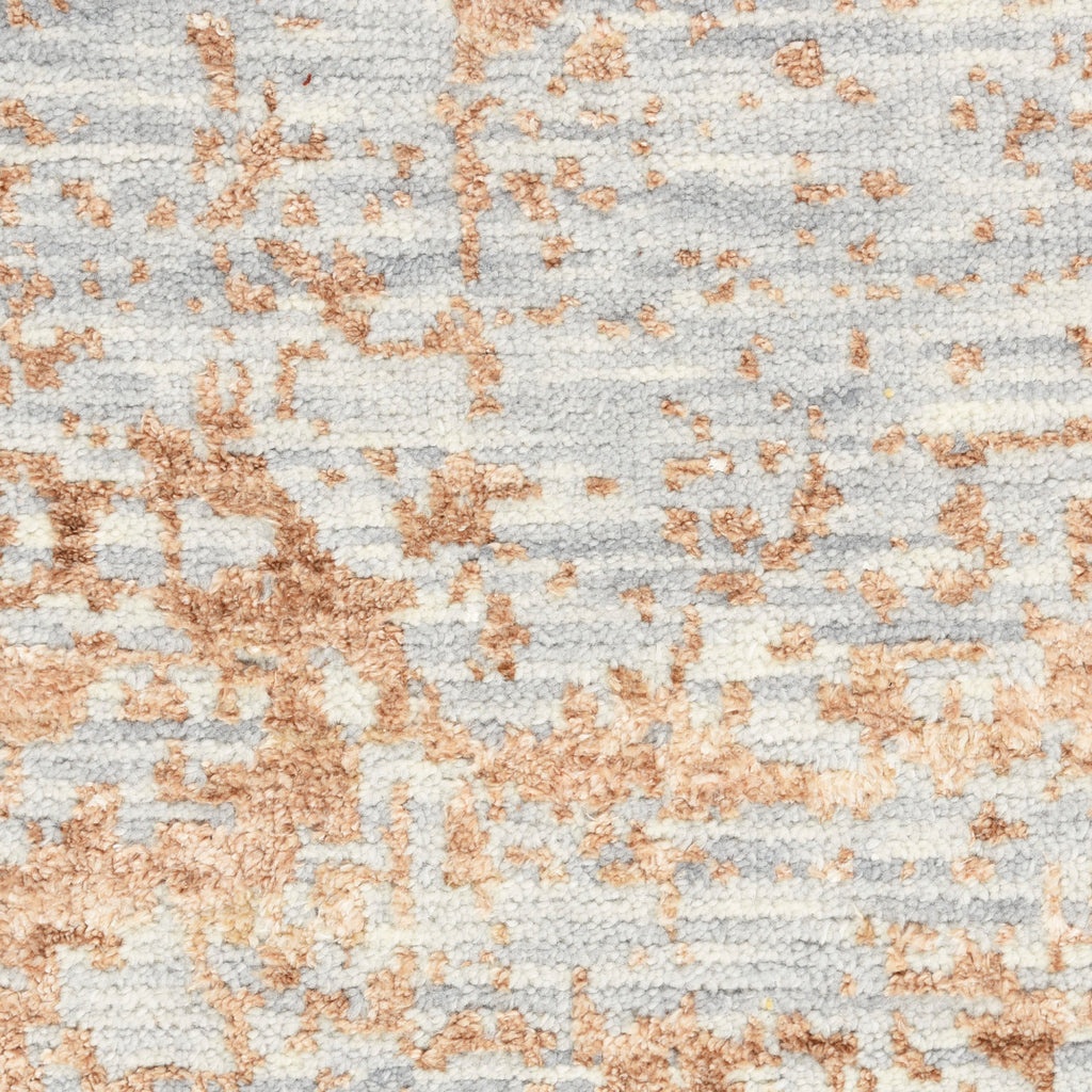nourison luna lun01 blue mocha rug