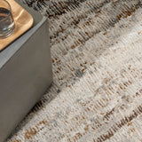 nourison ck073 compass cmp01 ivory rust rug
