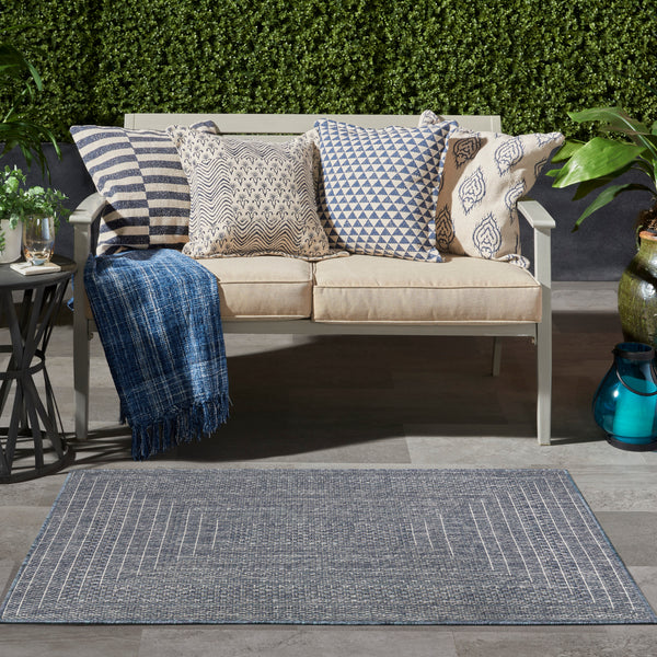 nourison tulum tlm04 denim rug