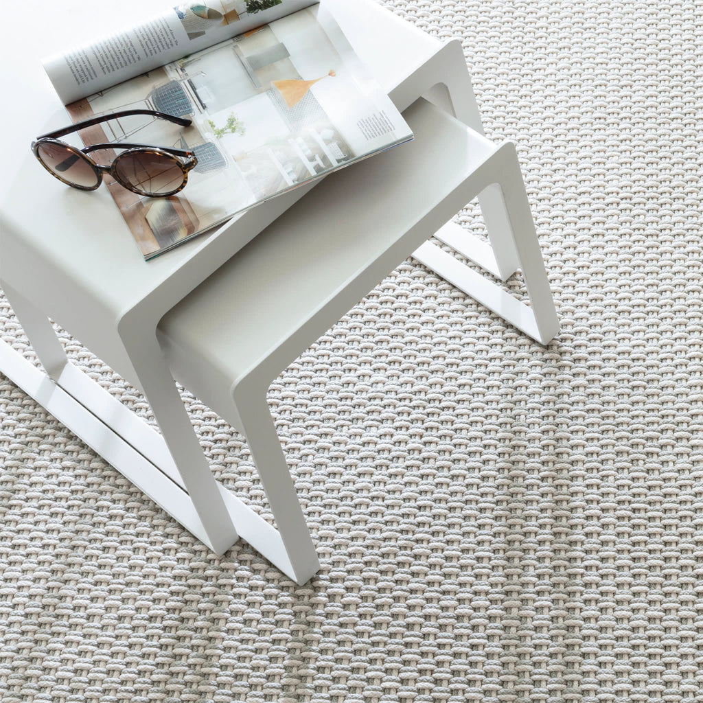 dash albert two tone rope rdb224 platinum rug
