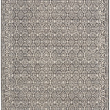 nourison shadows shw04 charcoal ivory rug