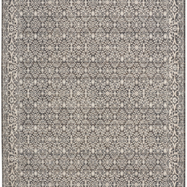 nourison shadows shw04 charcoal ivory rug