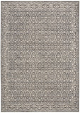 nourison shadows shw04 charcoal ivory rug