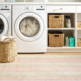 dash albert ana ticking da2030 aqua rug