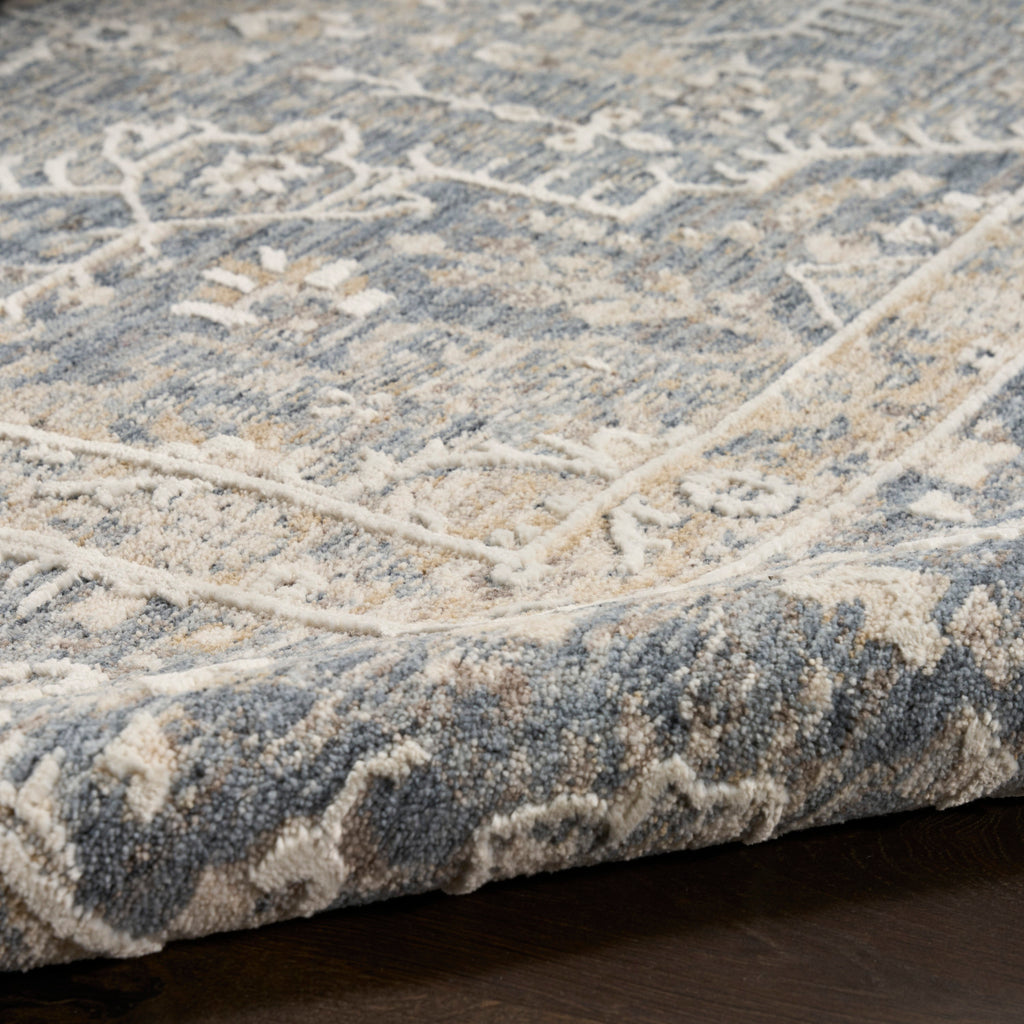 nourison retreat ret02 blue rug