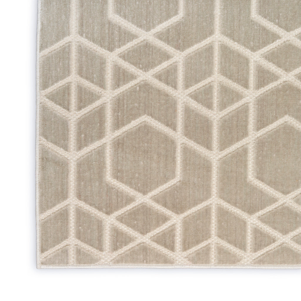 nourison washable charm wch01 silver ivory rug