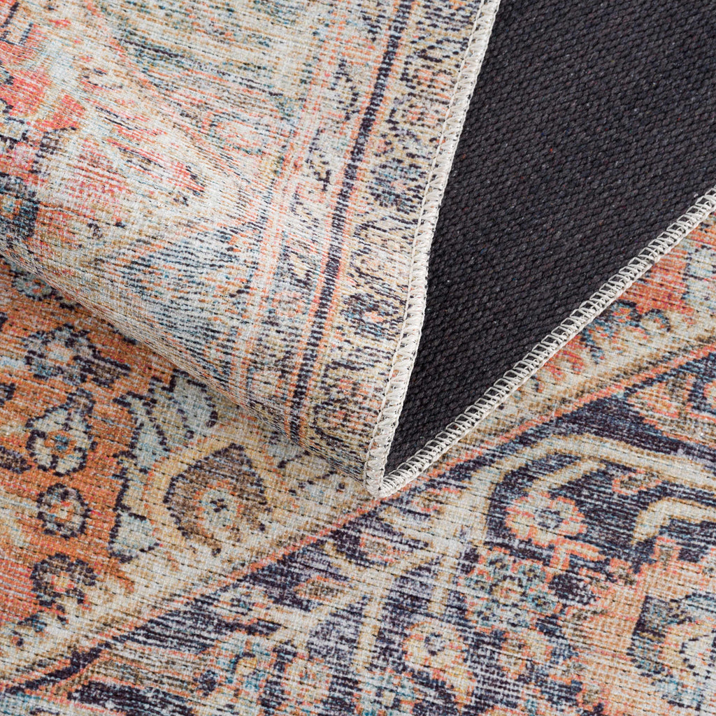 Hauteloom Konstantina HGEBKONSTA1 Peach Machine Made Rug