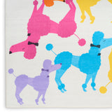 nourison imagination ima20 ivory multicolor rug
