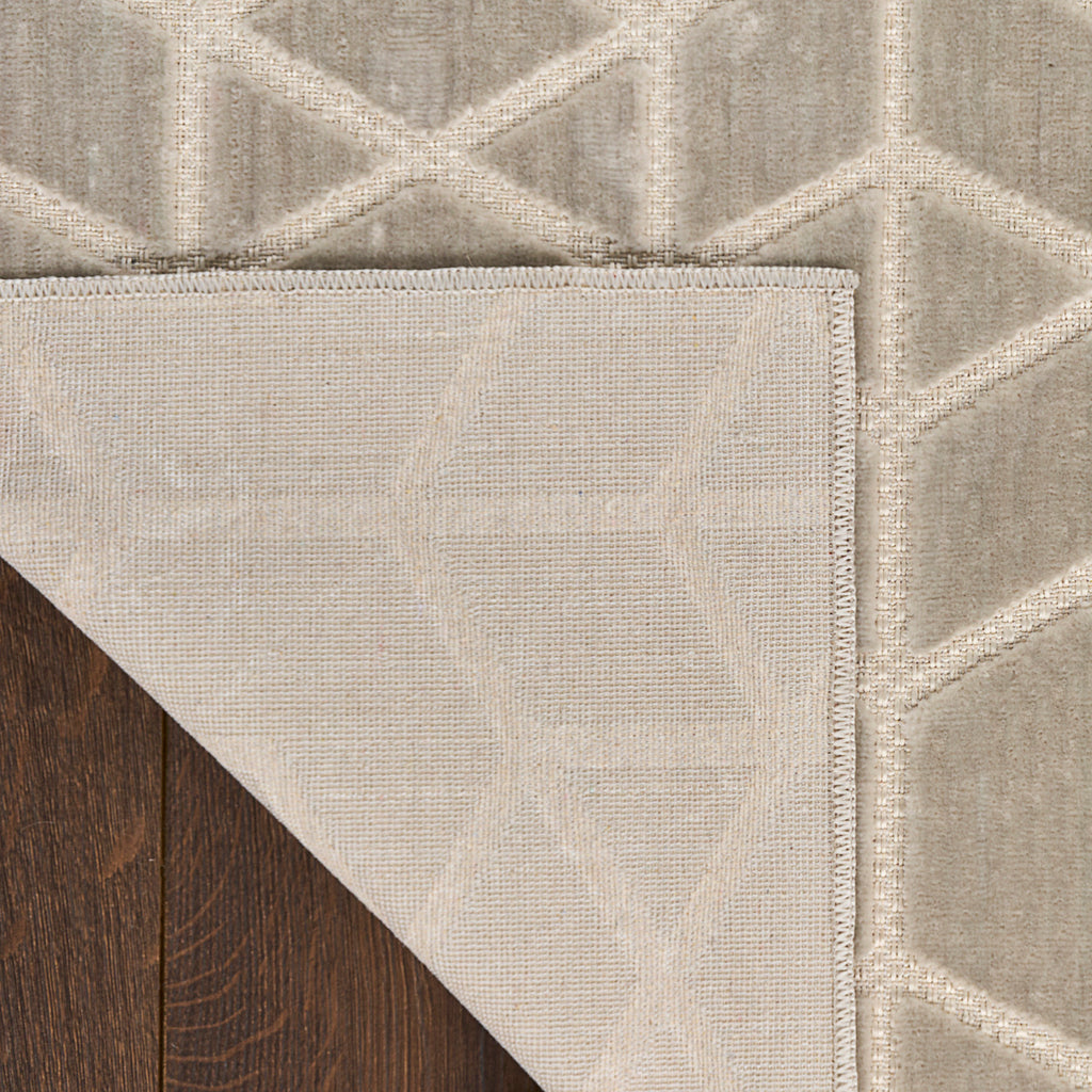 nourison washable charm wch01 silver ivory rug