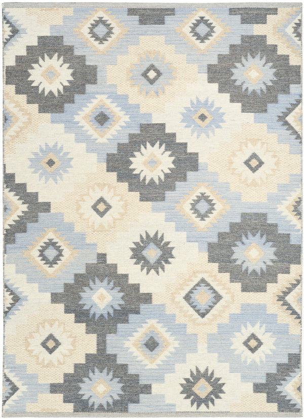 nourison copenhagen cpn01 ivory navy rug