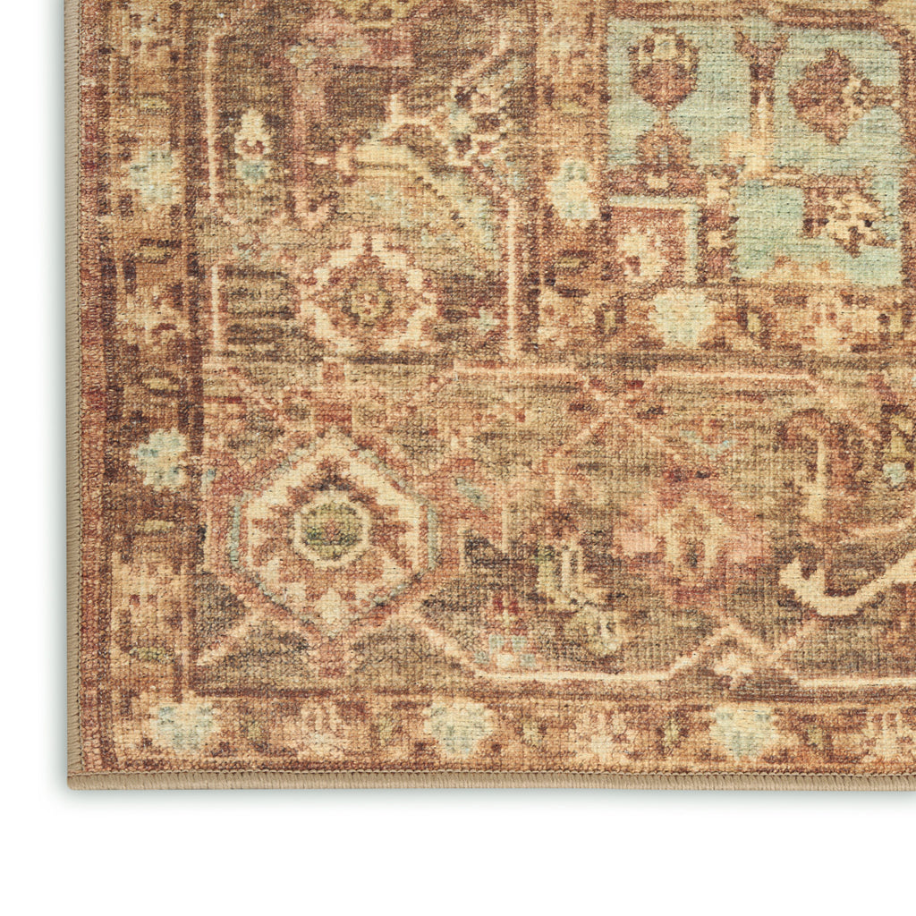nourison vintage washables vws14 gold rug
