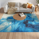 nourison color splash csp09 blue ivory rug