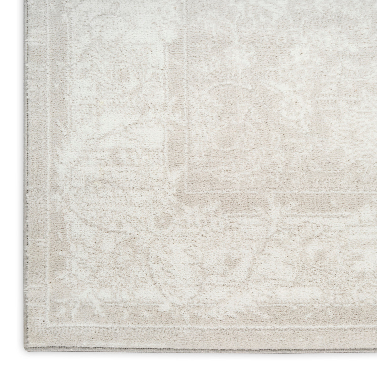 nourison dekor dek09 light grey rug