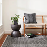 dash albert herringbone da970 black rug