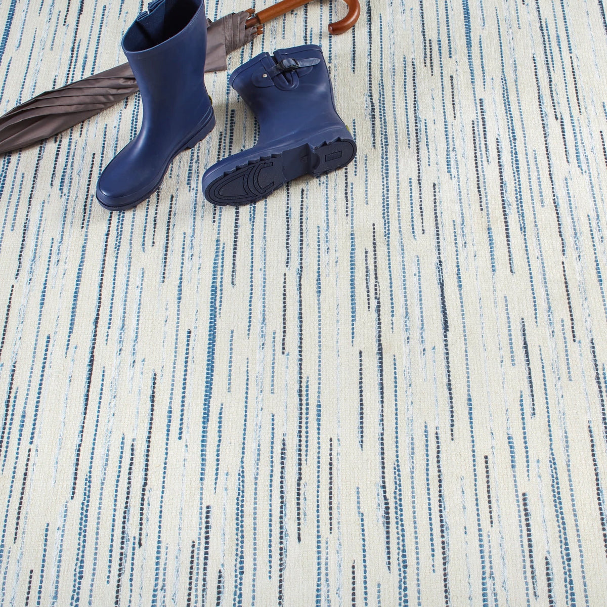dash albert elwood da2324 blue machine washable polyester rug