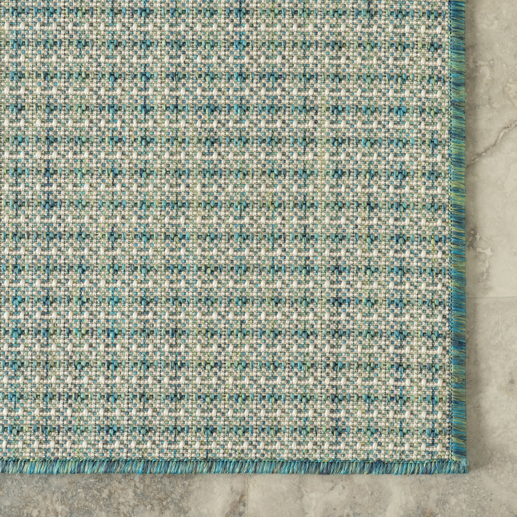 dash albert performance outdoor 200gbcb124d teal machine made polypropylene rug