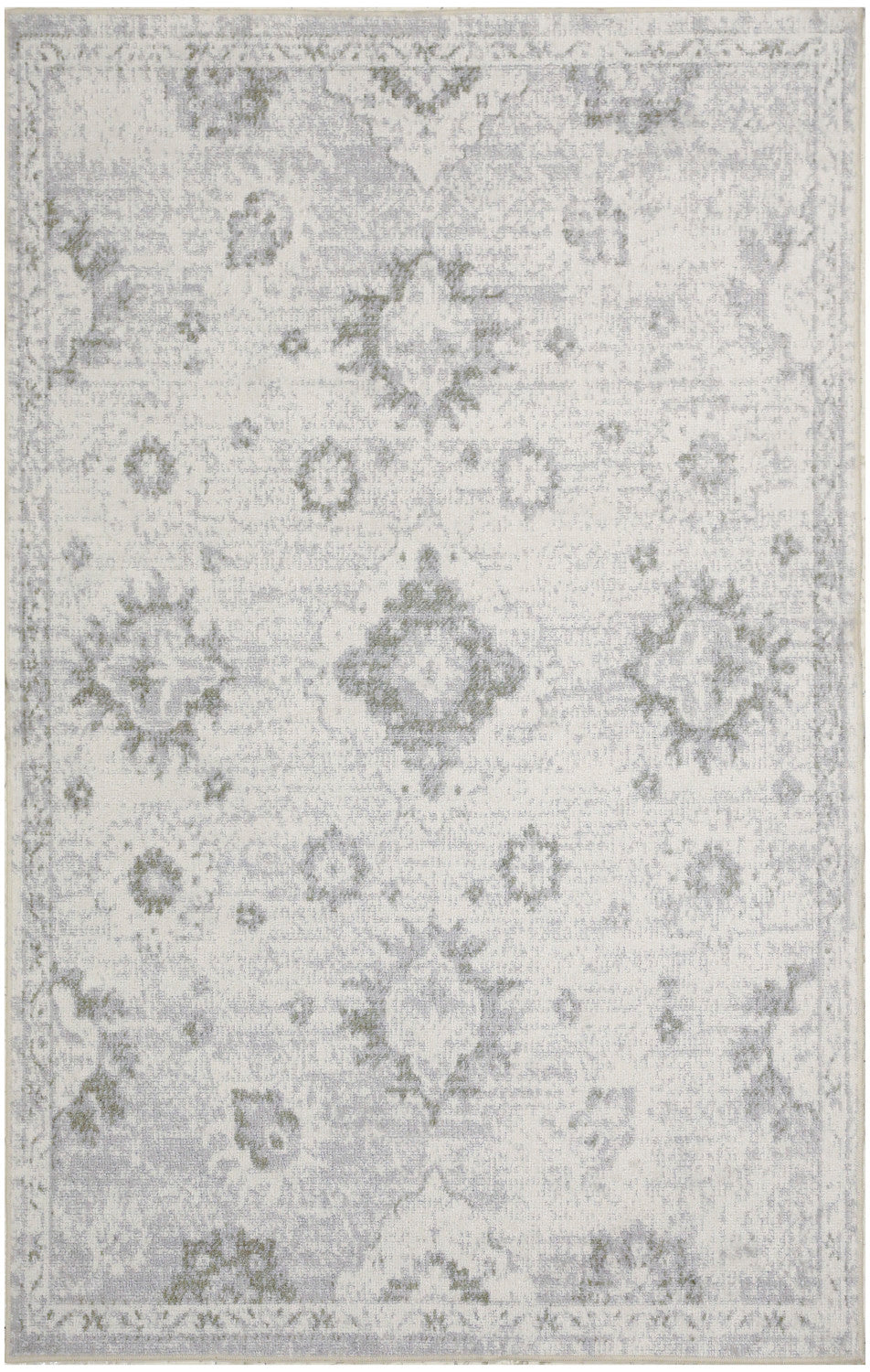 nourison astra machine washable asw19 ivory rug