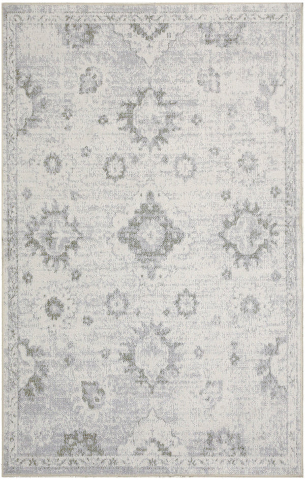 nourison astra machine washable asw19 ivory rug