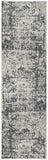 nourison quarry qua17 ivory grey rug
