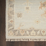 nourison whispers whp03 light blue rug