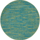 nourison nourison essentials nre01 blue green rug