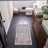 nourison new concept washables sr104 blue multicolor rug